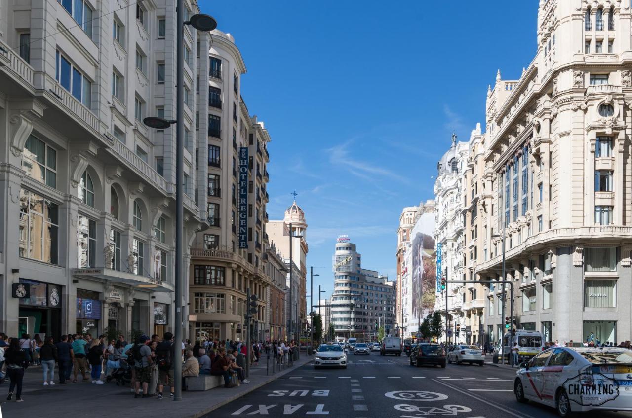 Charming Gran Via Center Apartment Мадрид Екстериор снимка