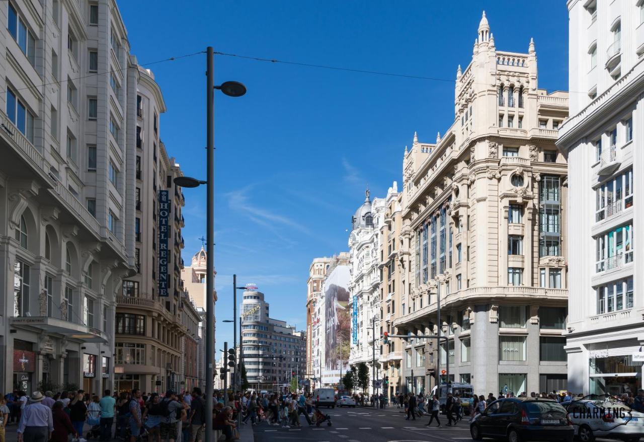 Charming Gran Via Center Apartment Мадрид Екстериор снимка